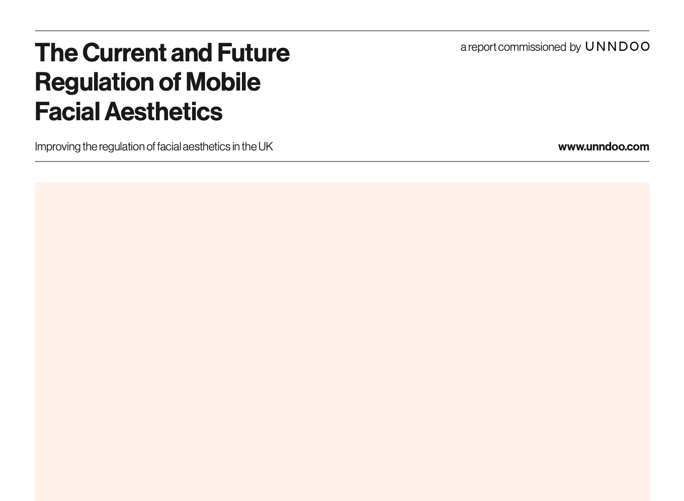 Current and Future Regulations of Mobile Aesthetics - UNNDOO Government White Paper